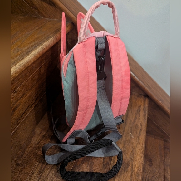 LittleLife Animal Toddler Backpack Daysack, Leash Butterfly Ages 1-3 - Picture 6 of 16